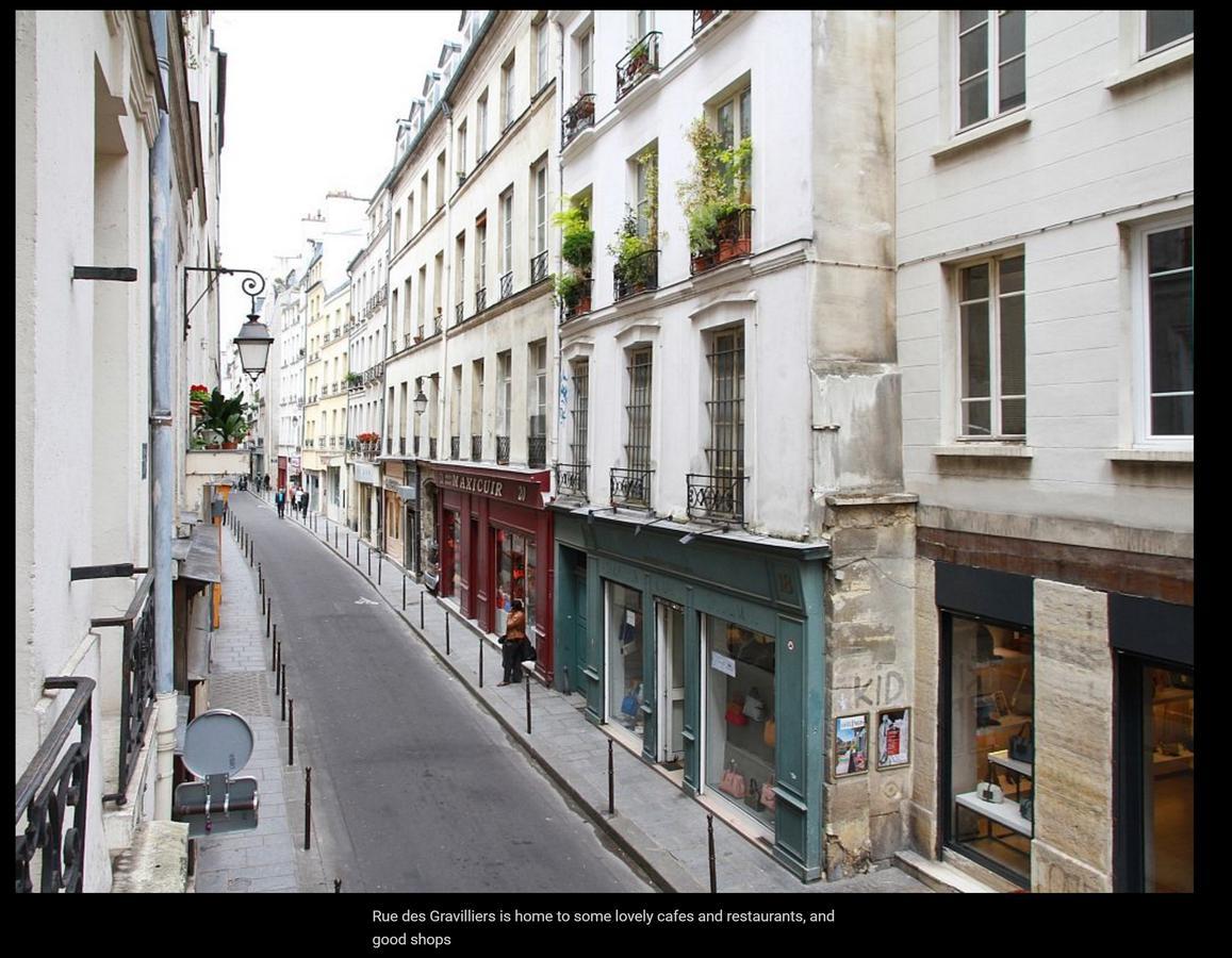 Ferienwohnung Le Jardin Du Marais Paris Exterior foto