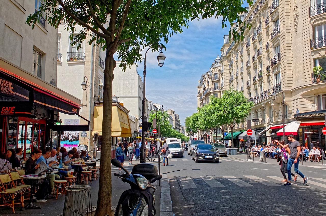 Ferienwohnung Le Jardin Du Marais Paris Exterior foto