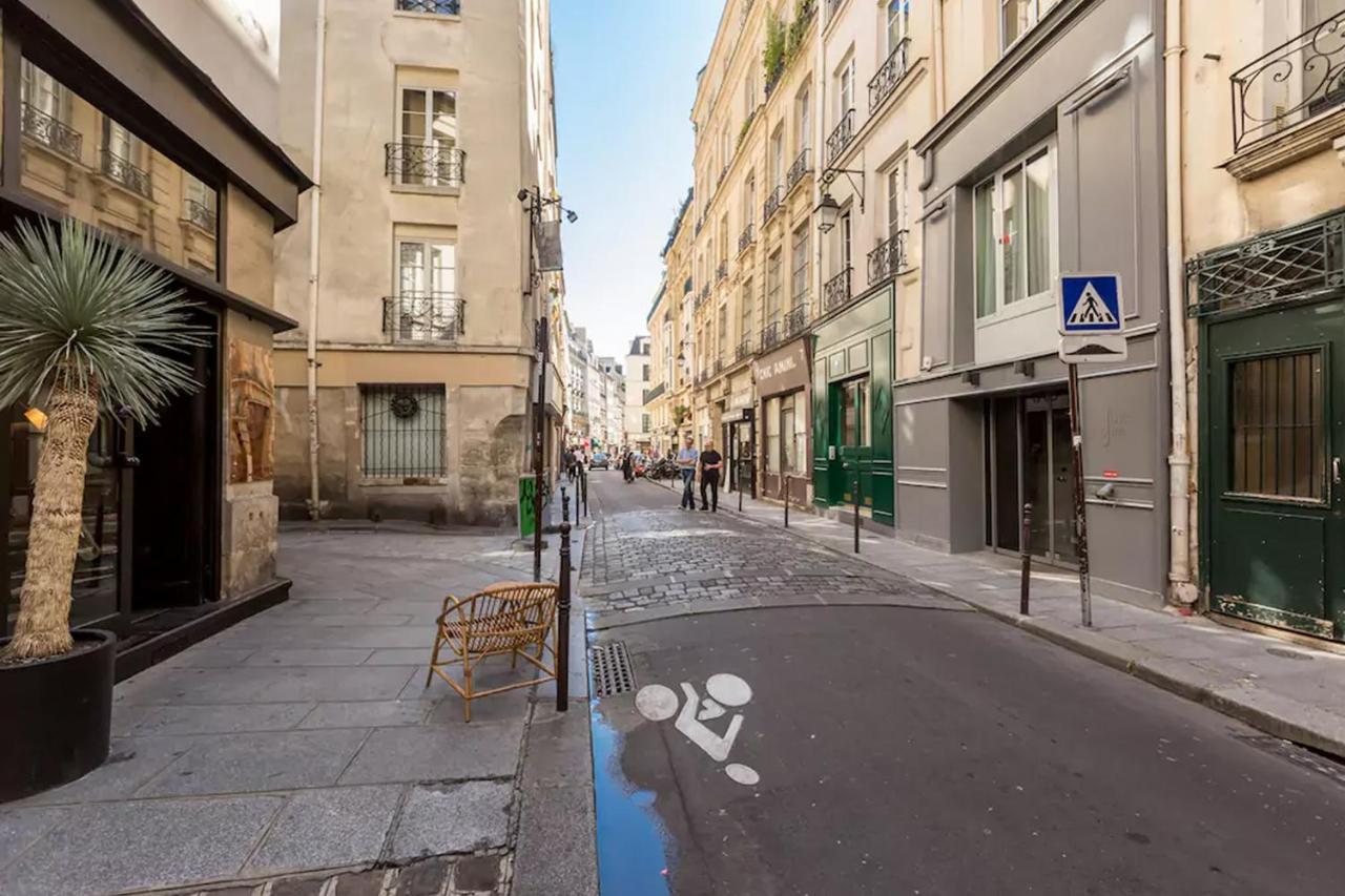 Ferienwohnung Le Jardin Du Marais Paris Exterior foto