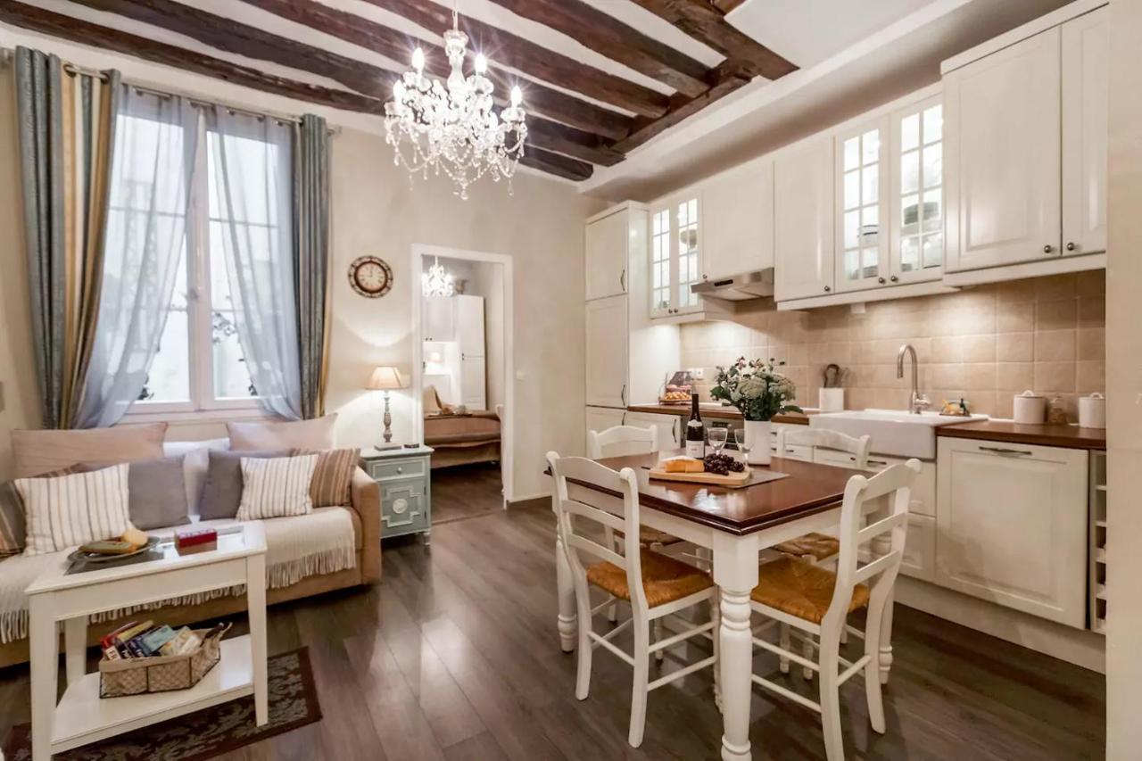 Ferienwohnung Le Jardin Du Marais Paris Exterior foto