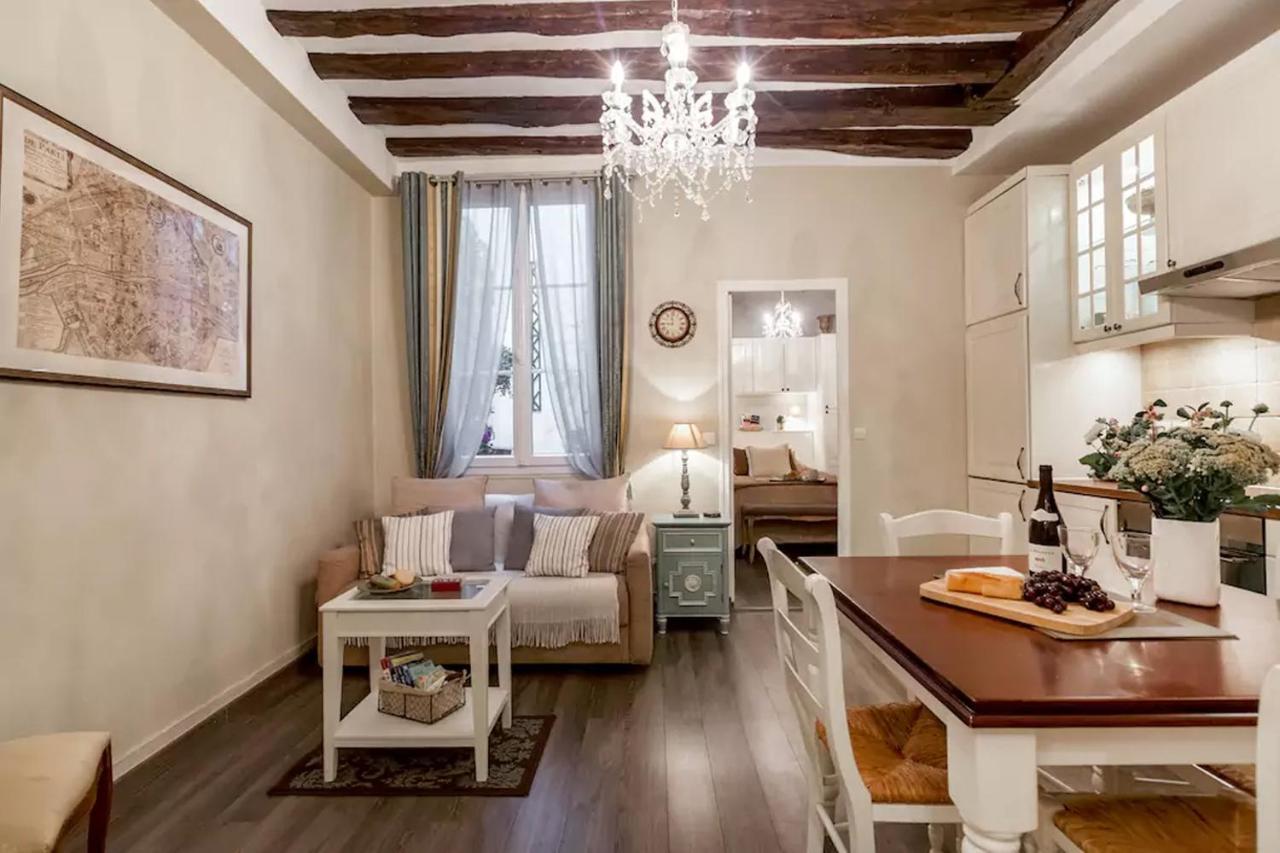 Ferienwohnung Le Jardin Du Marais Paris Exterior foto